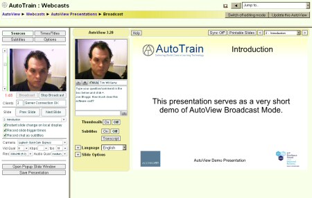 Presenters View (click to view larger version)